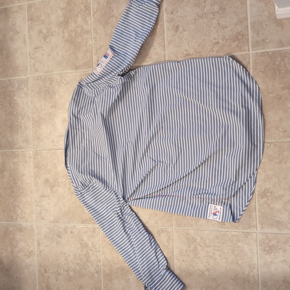 Vineyard Vines America's Cup 3/4 Sleeve Blouse - Picture 2 of 8